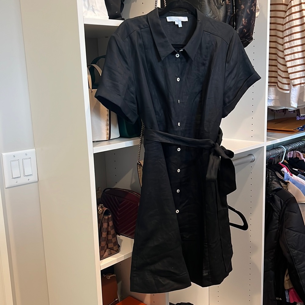 Hill House Linen Dress XL